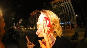 candy bloody face photo